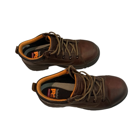Women’s Timberland Pro Steel Toe Work Boots Size 6 - Picture 1 of 4